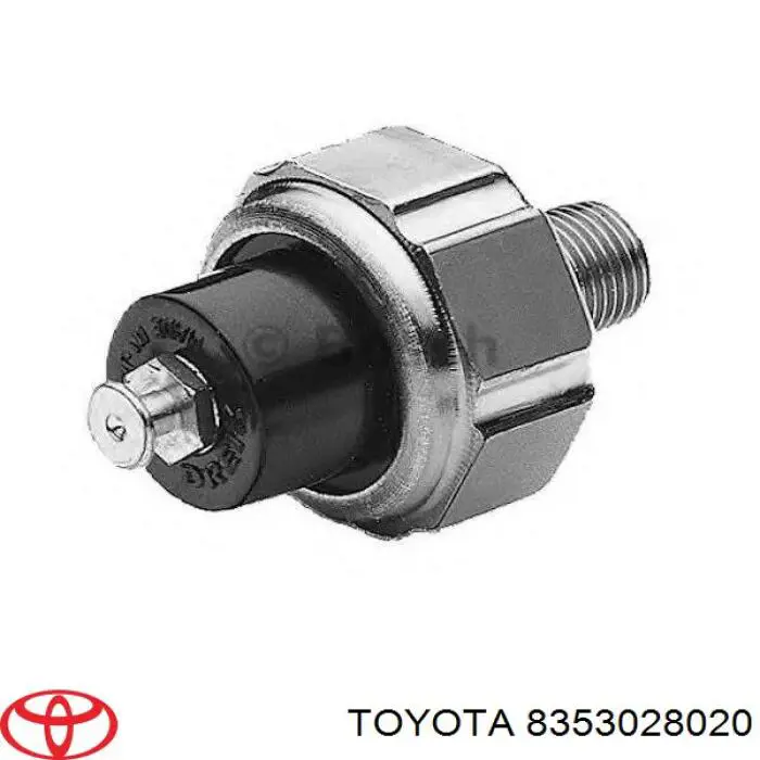 8353028020 Toyota indicador, presión del aceite