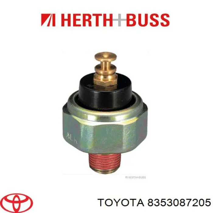 8353087205 Toyota indicador, presión del aceite