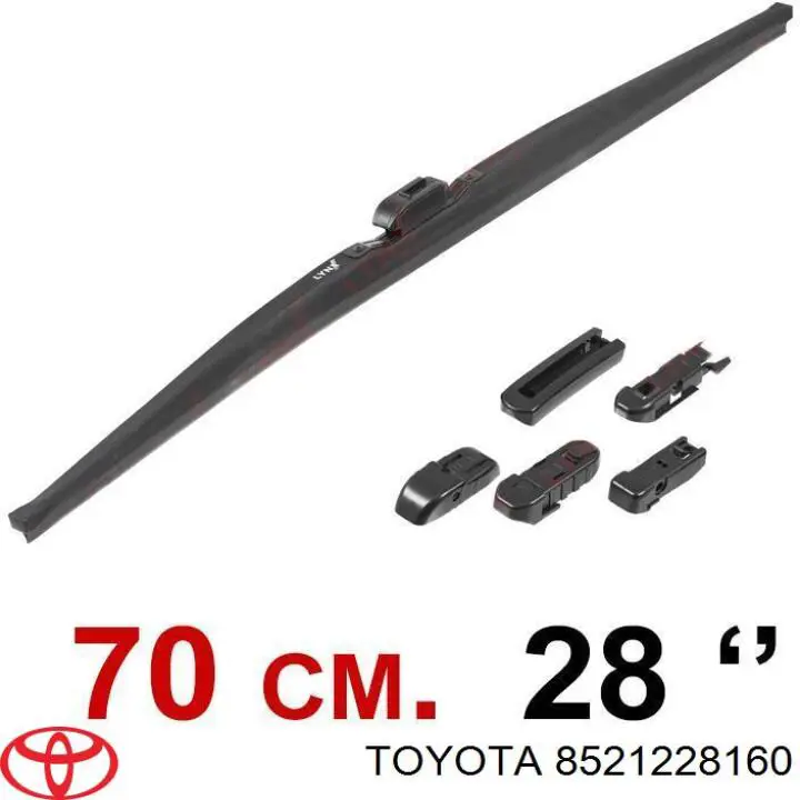 8521228160 Toyota limpiaparabrisas de luna delantera conductor