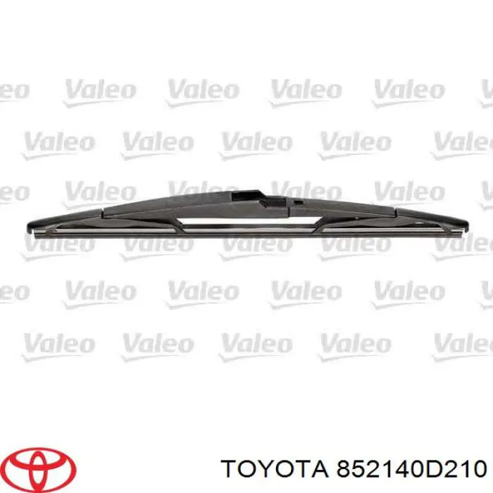 852140D210 Toyota goma del limpiaparabrisas lado conductor