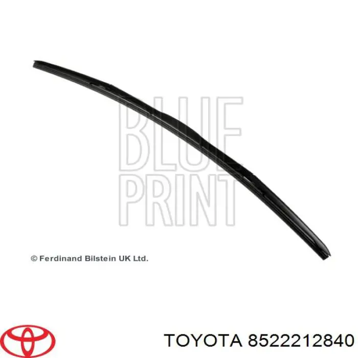 8522212840 Toyota limpiaparabrisas de luna delantera copiloto