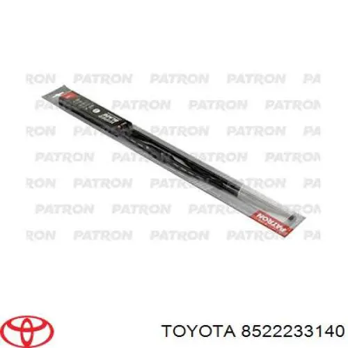 8522233140 Toyota limpiaparabrisas de luna delantera copiloto