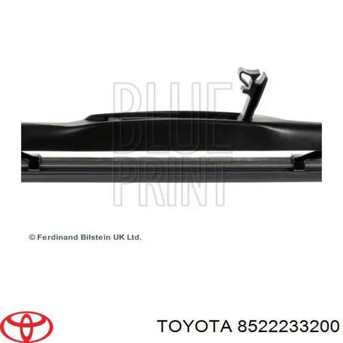 8522233200 Toyota limpiaparabrisas de luna delantera conductor