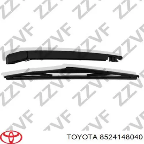 8524148040 Toyota brazo del limpiaparabrisas, lavado de parabrisas, luna trasera