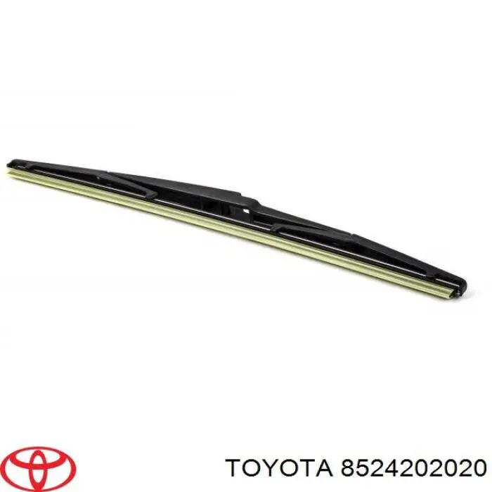 8524202020 Toyota limpiaparabrisas de luna trasera