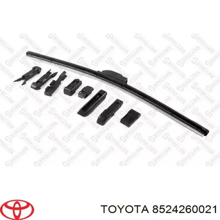 8524260021 Toyota limpiaparabrisas de luna trasera