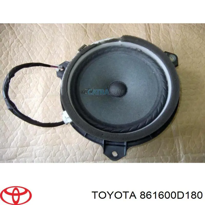 861600D180 Toyota altavoz de puerta delantera