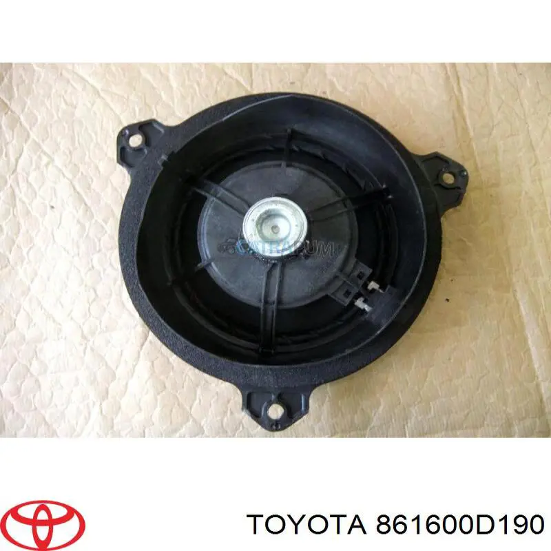 861600D190 Toyota altavoz de puerta delantera