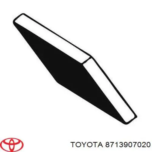 8713907020 Toyota filtro de habitáculo