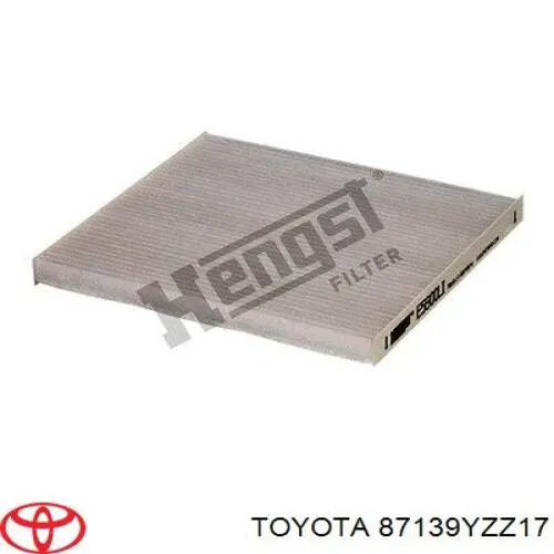 87139YZZ17 Toyota filtro de habitáculo