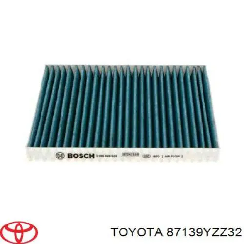 87139YZZ32 Toyota filtro de habitáculo