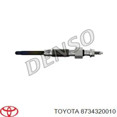 8734320010 Toyota bujía de incandescencia