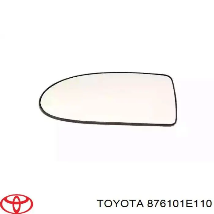 876101E110 Toyota espejo retrovisor izquierdo