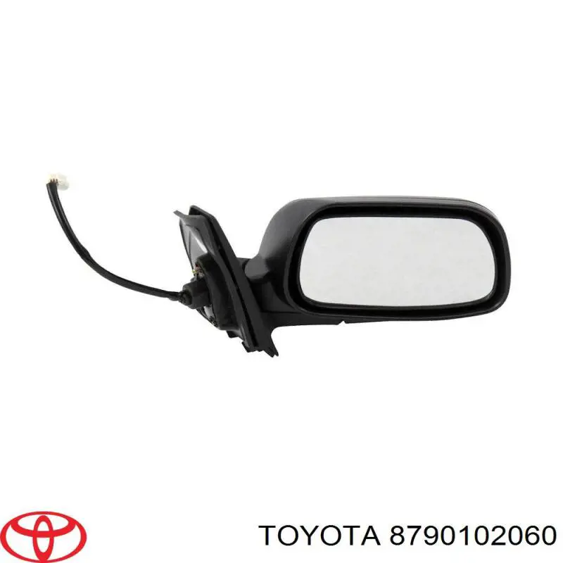 8790102060 Toyota espejo retrovisor derecho