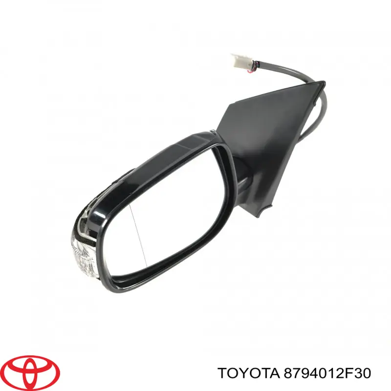 8794012F30 Toyota espejo retrovisor izquierdo