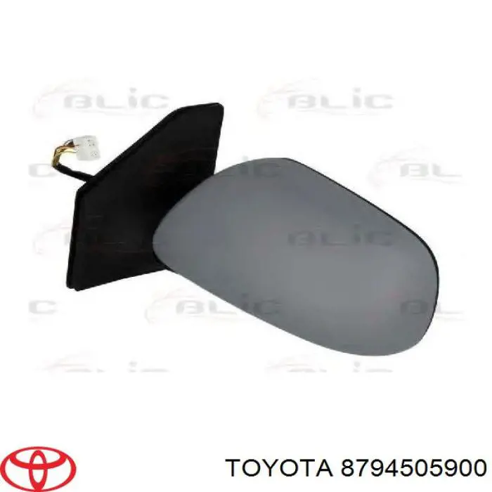 8794505900 Toyota superposicion(cubierta De Espejo Retrovisor Izquierdo)