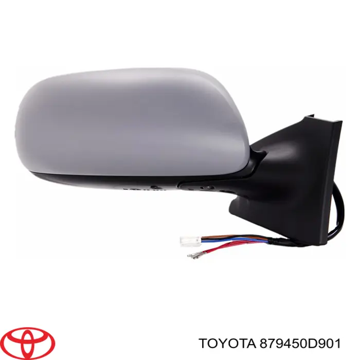  Superposicion(Cubierta) De Espejo Retrovisor Izquierdo para Toyota Yaris SP90