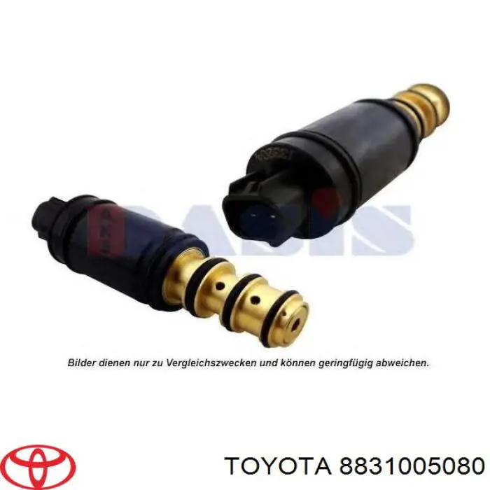 8831005080 Toyota compresor de aire acondicionado