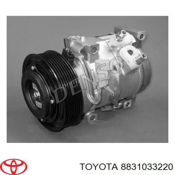 8831033220 Toyota compresor de aire acondicionado