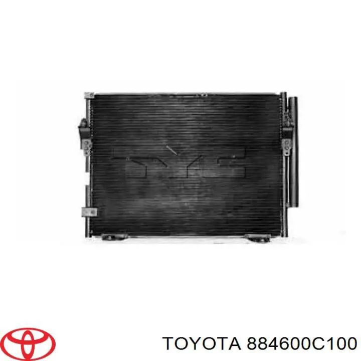  Condensador aire acondicionado para Toyota Sequoia K6