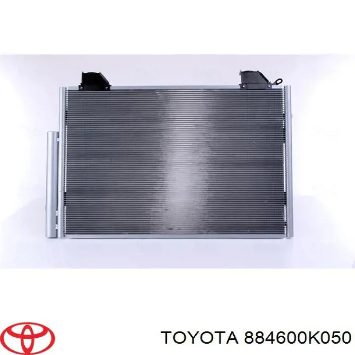 884600K050 Toyota condensador aire acondicionado