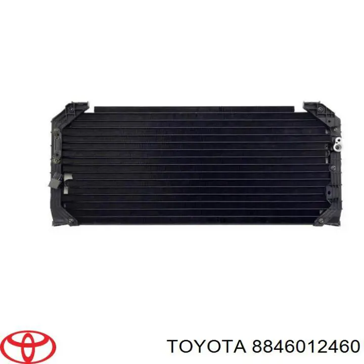  Condensador aire acondicionado para Toyota Corolla E10