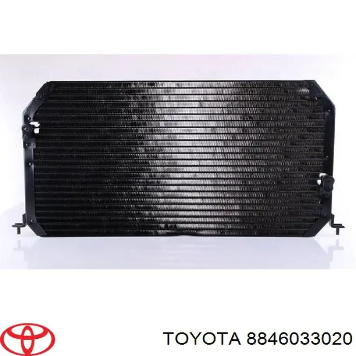 8846033020 Toyota condensador aire acondicionado