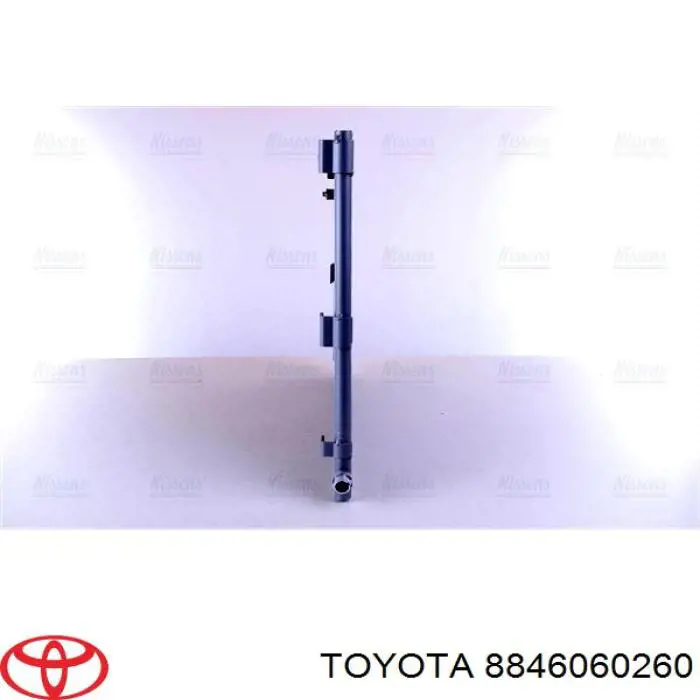 8846060260 Toyota condensador aire acondicionado