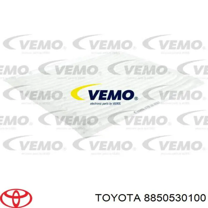 8850530100 Toyota filtro de habitáculo