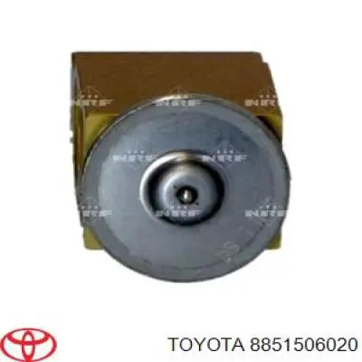 8851506020 Toyota válvula de expansión, aire acondicionado