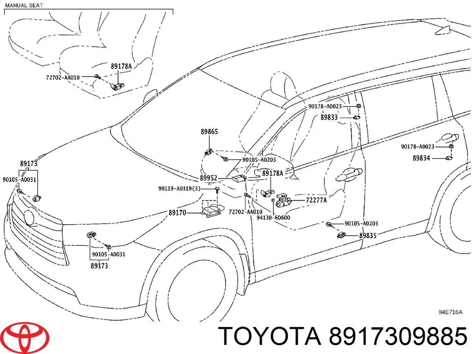 8917309885 Toyota 