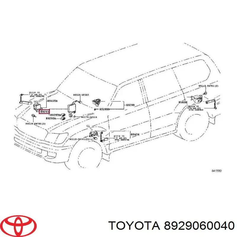 8929060040 Toyota 