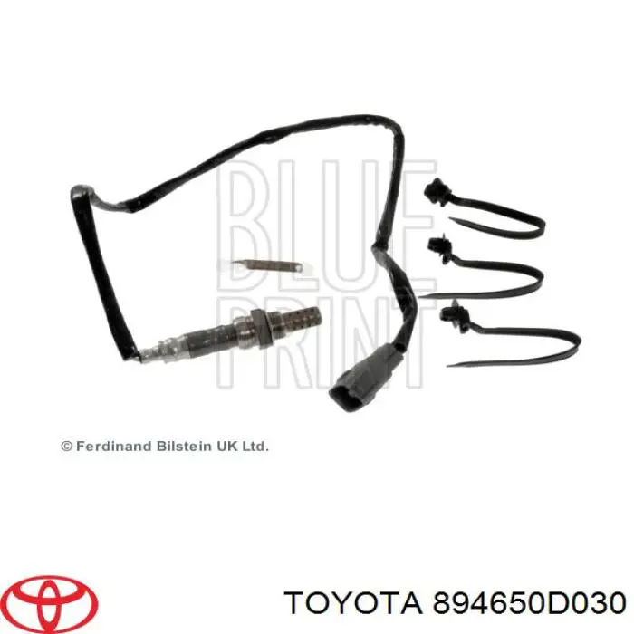 894650D030 Toyota sonda lambda sensor de oxigeno post catalizador