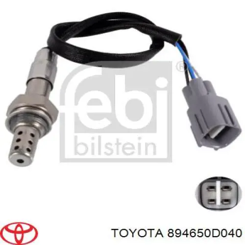 894650D040 Toyota sensor de flujo de aire/medidor de flujo (flujo de aire masibo)