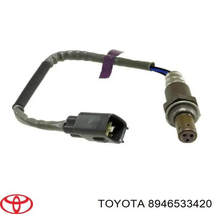 8946533420 Toyota sonda lambda, sensor de oxígeno despues del catalizador derecho