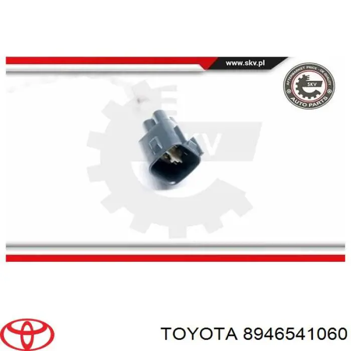 8946541060 Toyota sensor de flujo de aire/medidor de flujo (flujo de aire masibo)