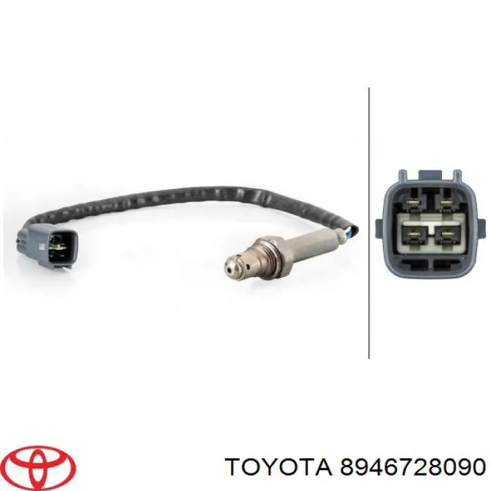 8946728090 Toyota sonda lambda, sensor de oxígeno