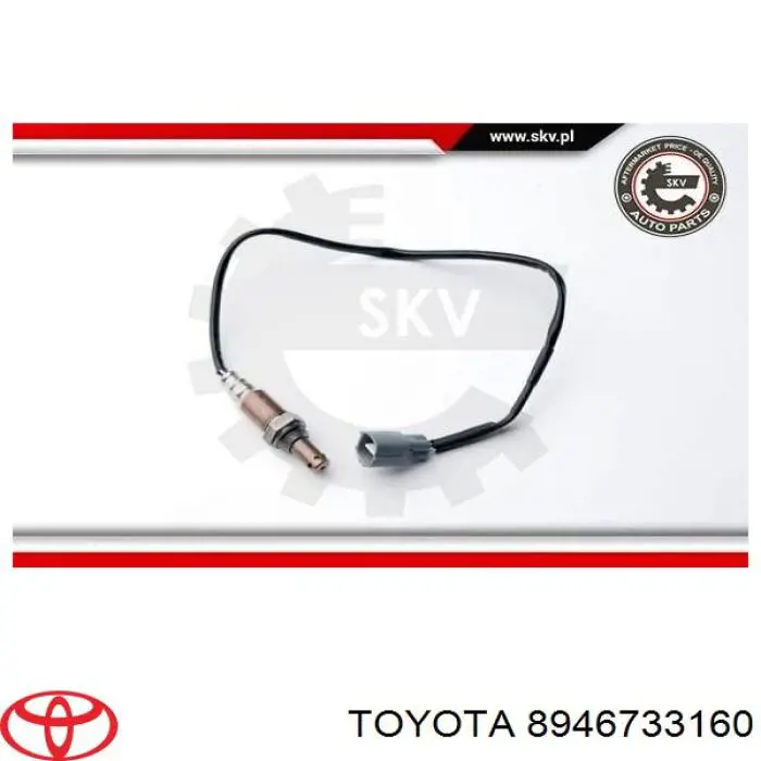 8946733160 Toyota sonda lambda sensor de oxigeno para catalizador