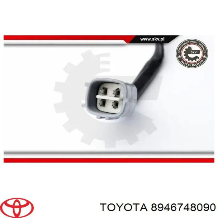 8946748090 Toyota sonda lambda sensor de oxigeno para catalizador