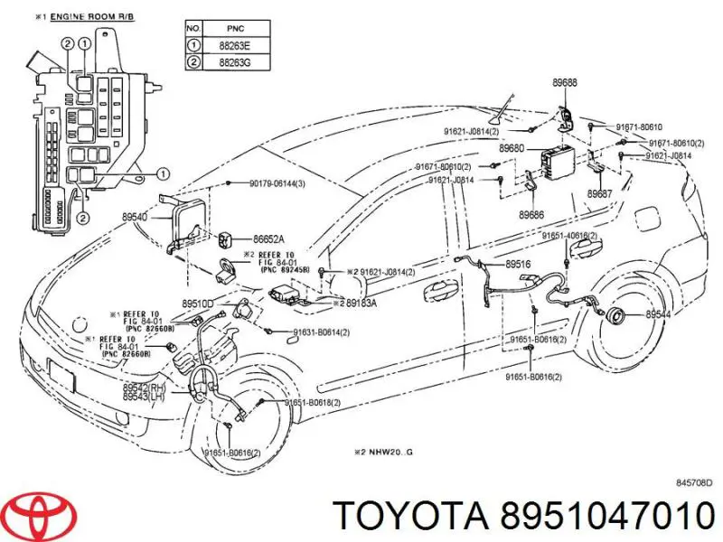  Sensor de posición del embrague para Toyota Auris E15