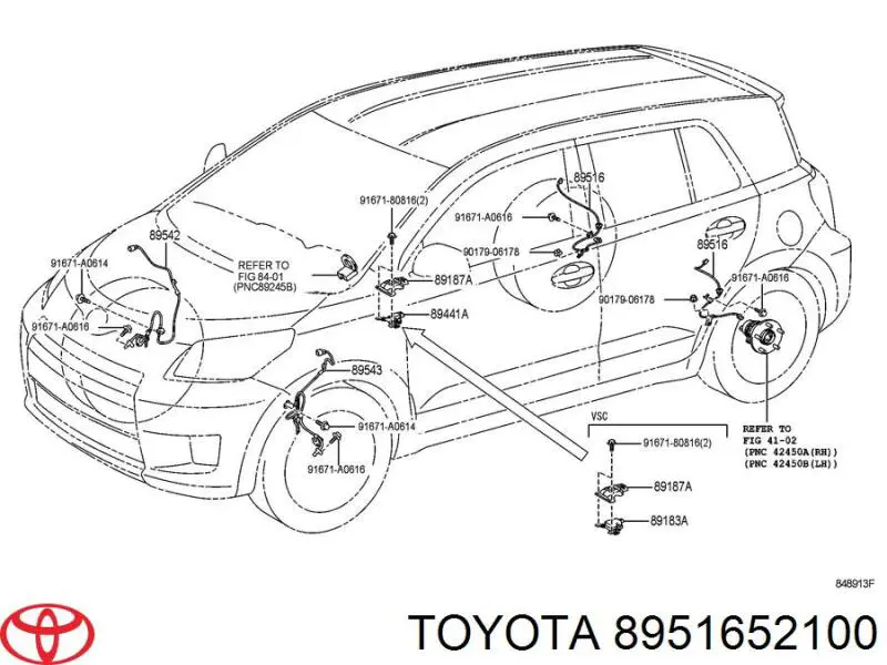 8951652100 Toyota 