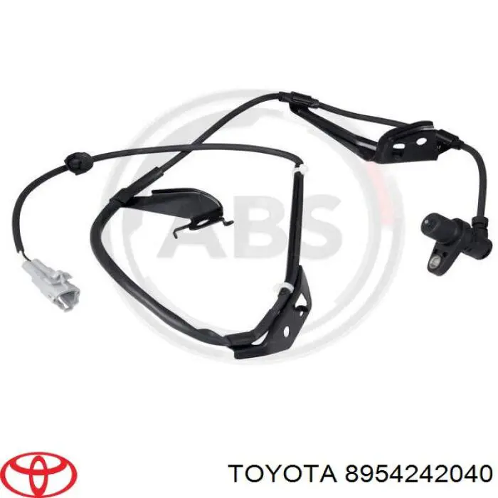  Sensor ABS delantero derecho para Toyota RAV4 2 