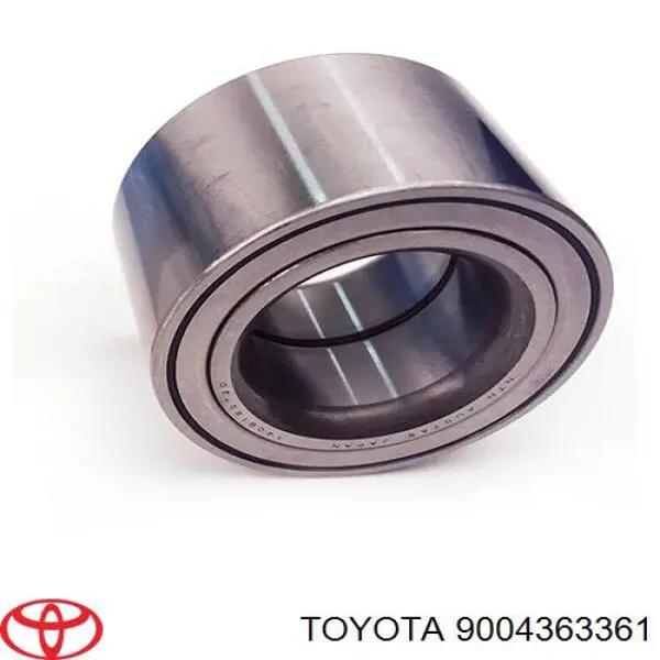 9004363361 Toyota cojinete de rueda delantero