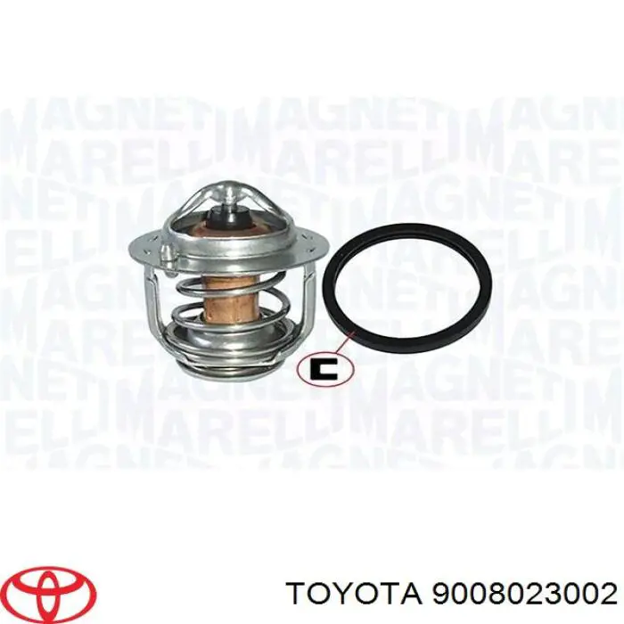 9008023002 Toyota termostato, refrigerante