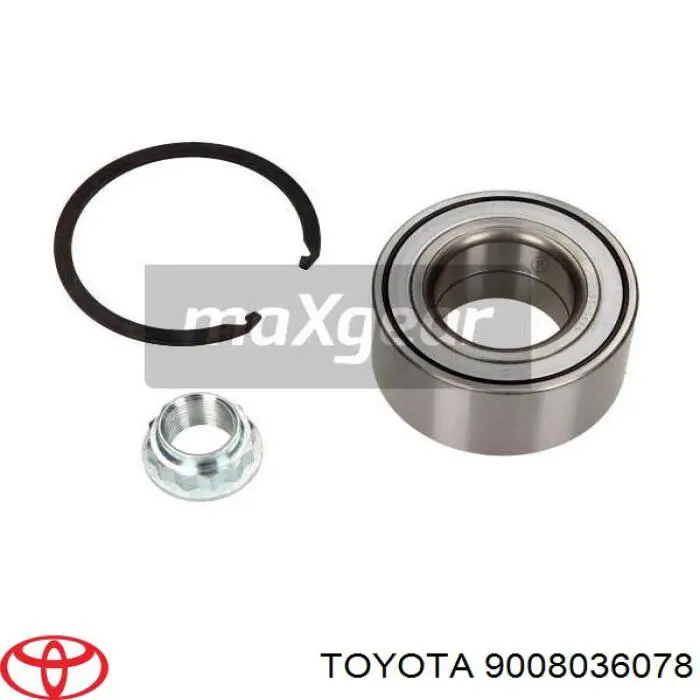 9008036078 Toyota cojinete de rueda delantero