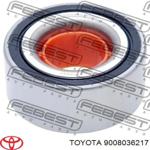 9008036217 Toyota cojinete de rueda trasero