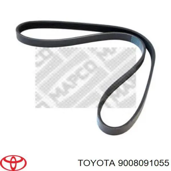 9008091055 Toyota correa trapezoidal