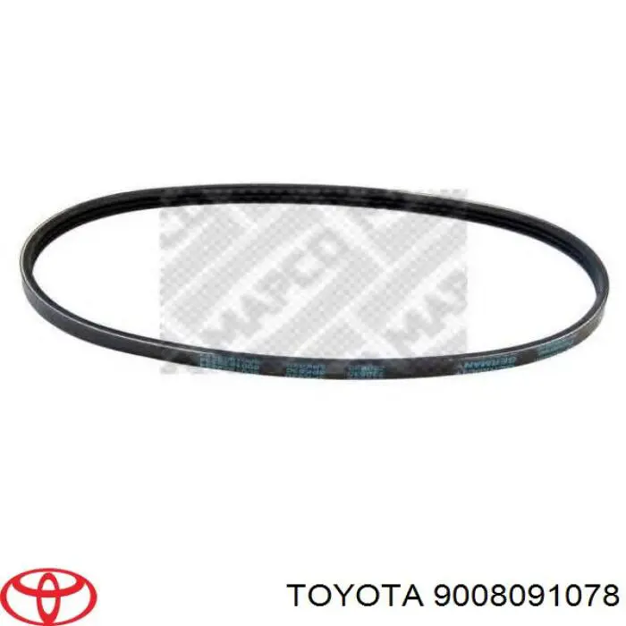 9008091078 Toyota correa trapezoidal