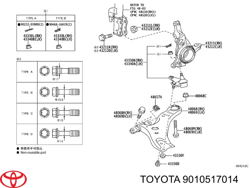 9010517014 Toyota 