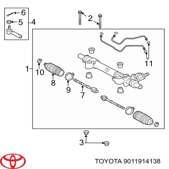 9011914138 Toyota 